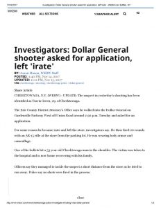thumbnail of 2017- 11-15 Investigators_ Dollar General shooter asked for application, left ‘irate’ – WKBW