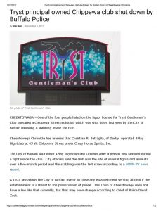 thumbnail of 2017- 12-06 Tryst principal owned Chippewa club shut down by Buffalo Police _ Cheektowaga Chronicle