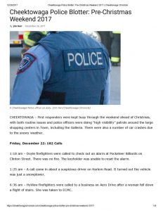 thumbnail of 2017- 12-26 Cheektowaga Police Blotter_ Pre-Christmas Weekend 2017 _ Cheektowaga Chronicle