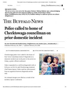 thumbnail of 2018- 02-26 Police called to home of Cheektowaga councilman on prior domestic incident – The Buffalo News