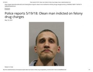 thumbnail of 2018- 05-18 Police reports 5_19_18_ Olean man indicted on felony drug charges _ News _ oleantimesherald.com