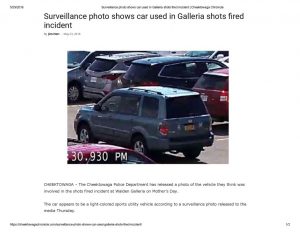 thumbnail of 2018- 05-23 Surveillance photo shows car used in Galleria shots fired incident _ Cheektowaga Chronicle
