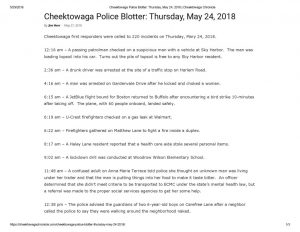 thumbnail of 2018- 05-24 Cheektowaga Police Blotter_ Thursday, May 24, 2018 _ Cheektowaga Chronicle