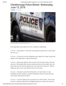 thumbnail of 2018- 06-14 Cheektowaga Police Blotter_ Wednesday, June 13, 2018 _ Cheektowaga Chronicle