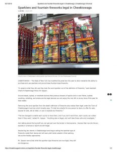 thumbnail of 2018- 06-20 Sparklers and fountain fireworks legal in Cheektowaga _ Cheektowaga Chronicle