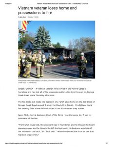 thumbnail of 2018- 10-07 Vietnam veteran loses home and possessions to fire _ Cheektowaga Chronicle