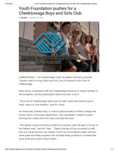 thumbnail of 2018- 10-13 Youth Foundation pushes for a Cheektowaga Boys and Girls Club _ Cheektowaga Chronicle