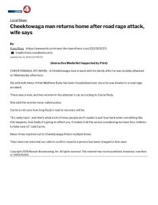 thumbnail of 2018- 12-21 Cheektowaga man returns home after road rage attack, wife says