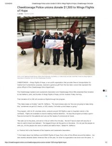 thumbnail of 2018- 12-22 Cheektowaga Police unions donate $1,500 to Wings Flights of Hope _ Cheektowaga Chronicle