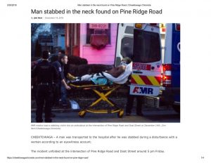 thumbnail of 2018- 12-14 Man stabbed in the neck found on Pine Ridge Road _ Cheektowaga Chronicle