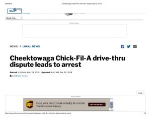 thumbnail of 2018- 12-29 Cheektowaga Chick-Fil-A drive-thru dispute leads to arrest