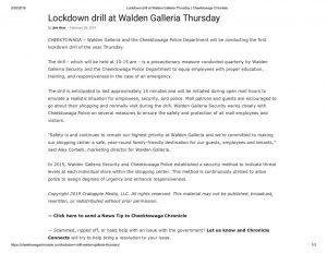 thumbnail of 2019- 02-28 Lockdown drill at Walden Galleria Thursday _ Cheektowaga Chronicle