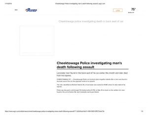 thumbnail of 2019- 05-30 Cheektowaga Police investigating man’s death following assault _ wgrz.com