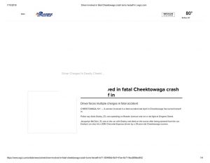 thumbnail of 2019- 06-10 Driver involved in fatal Cheektowaga crash turns herself in _ wgrz.com